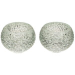 זוג פמוטי זהב בסיס שיש לבן 8/8 גובה 5.5 ס”מ