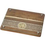 פמוטי קריסטל 9 קנים מהודר עם אבנים 60 ס מ